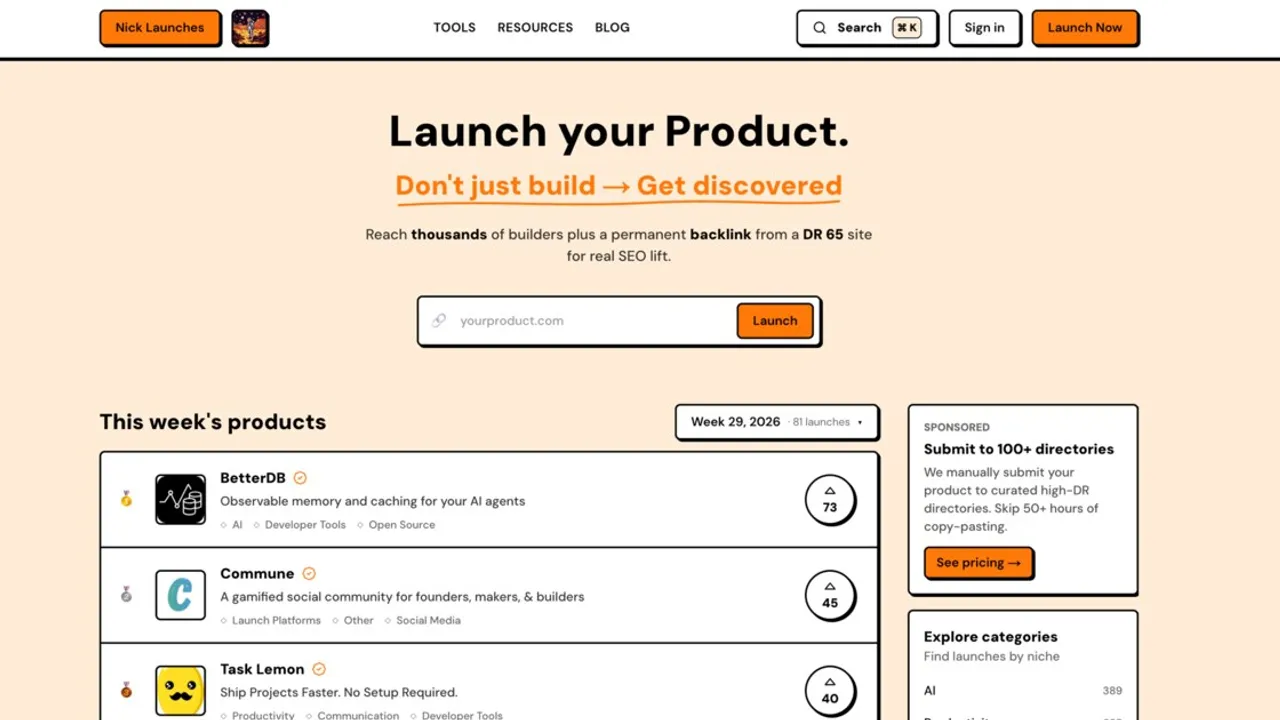 Nick Launches