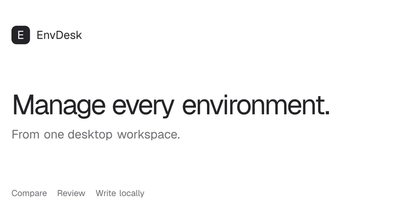 EnvDesk