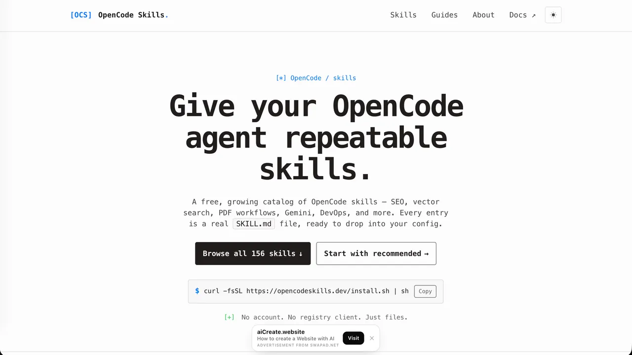 OpenCode Skills